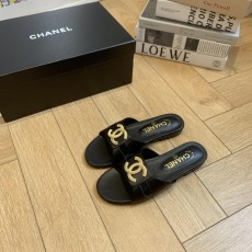 샤넬 25P 더블 C 다이아몬드 로고 슬리퍼 (해외배송)