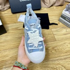 샤넬 캔버스 캐주얼 슈즈 (해외배송)
