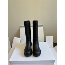 디올 자수 미드 송아지 부츠 (해외배송)