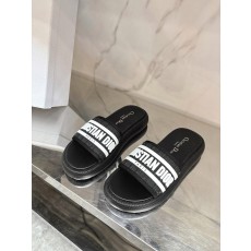 디올 자수 레터링 슬리퍼 (해외배송)