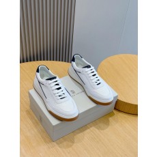 브루넬로쿠치넬리 남성 송아지 가죽 스웨이드 스니커즈 (해외배송)