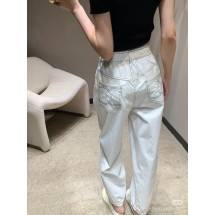 샤넬 25M 스케치 로고 버티컬 레그 팬츠 (정품급 해외배송)