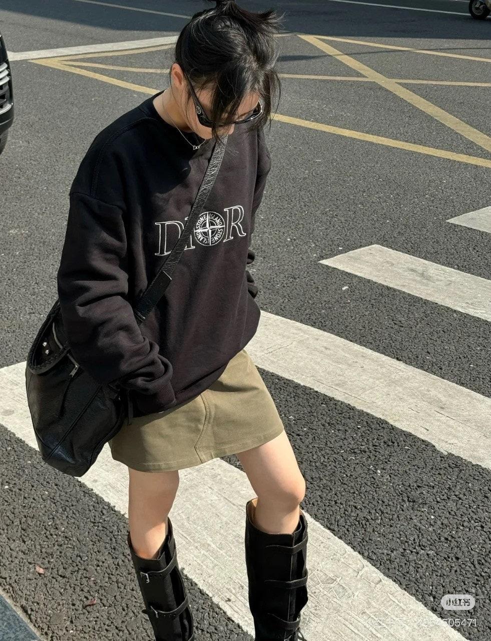 디올X스톤아일랜드 콜라보 자수 긴팔 (정품급 해외배송)