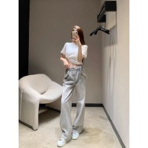 루이비통 자수 스트레이트 진 (해외배송)