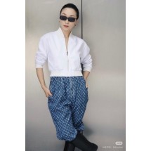 루이비통 플라워 데님 팬츠 (해외배송)