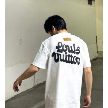 루이비통 쇼트 슬리브드 코튼 컬렉션 반팔티 (국내배송)