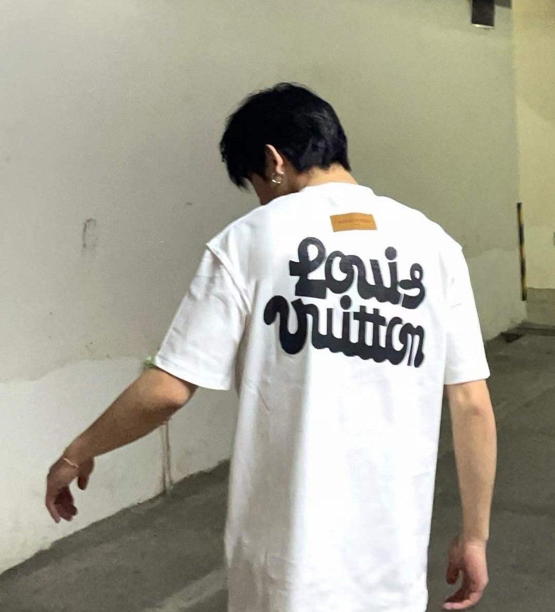 루이비통 쇼트 슬리브드 코튼 컬렉션 반팔티 (국내배송)
