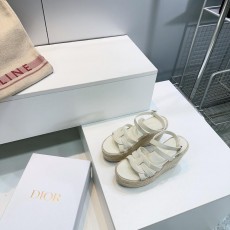 디올 밀짚 플랫폼 로만 샌들 (해외배송)