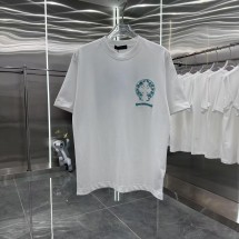 크롬하츠 플라워 패치워크 라운드넥 반팔 (해외배송)