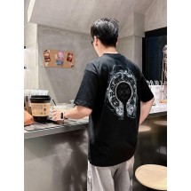 크롬하츠 프린트 라운드넥 반팔 (해외배송)