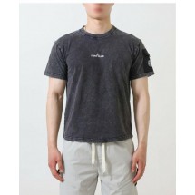 스톤아일랜드 스몰로고 프린트 반팔 (국내배송)