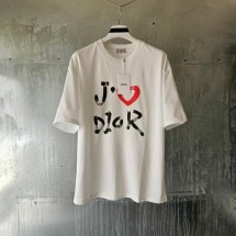 디올 페인팅 로고 반팔 (국내배송)