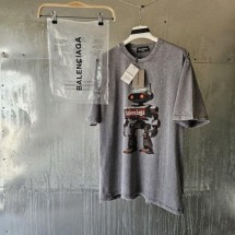 발렌시아가 피그먼트 워싱 반팔 (국내배송)