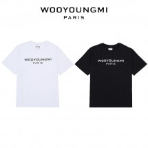 우영미 프론트 로고 반팔(2COLOR) (국내배송)
