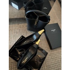 입생로랑 골드 헤드 하이힐 (해외배송)