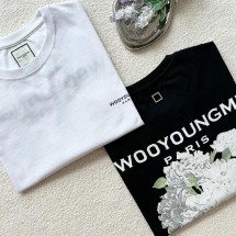 우영미 플라워 백로고 반팔 (국내배송)