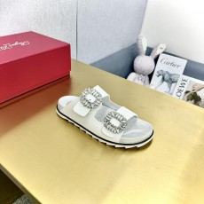 로저비비에 클래식 더블 버클 슬리퍼 (해외배송)