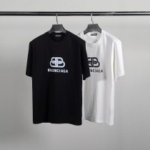 발렌시아가 BB프린팅 코튼 반팔티 (국내배송)