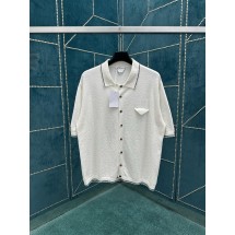 보테가베네타 25SS 코튼 라펠 버튼다운 반팔 셔츠  (해외배송)