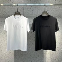 프라다 라운드넥 반팔 2컬러 (해외배송)