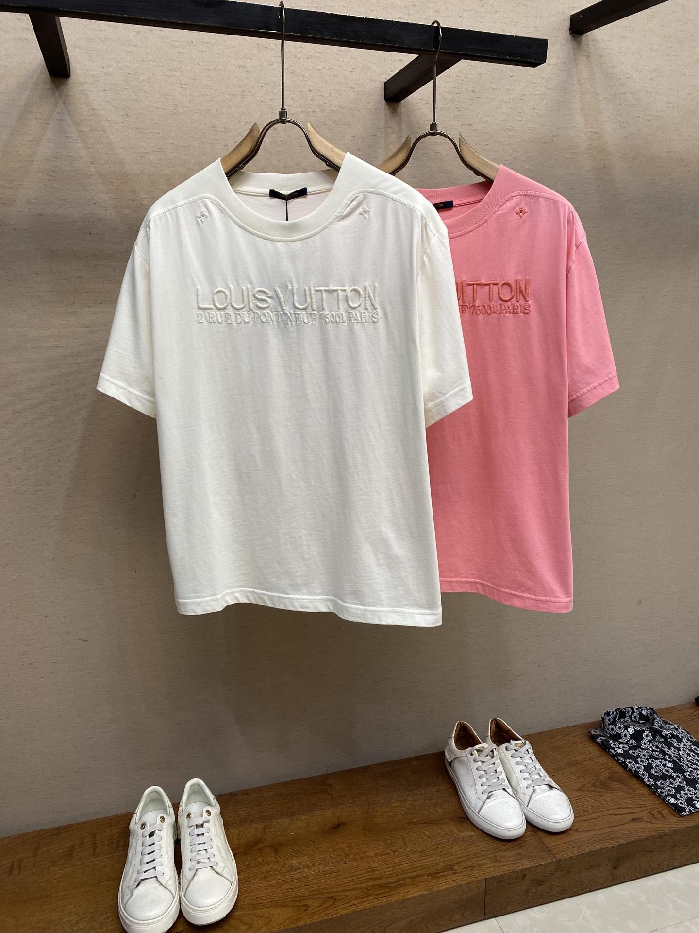 루이비통 워시드 반팔 (해외배송)