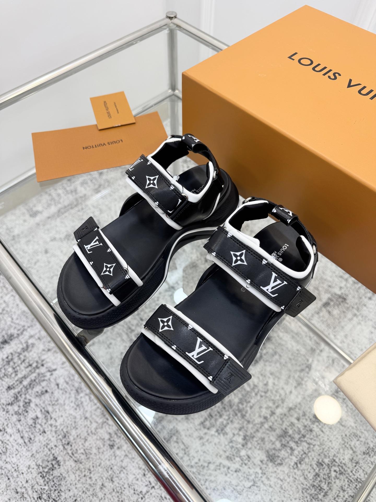 루이비통 LV 아치라이트 벨크로 샌들 (해외배송)