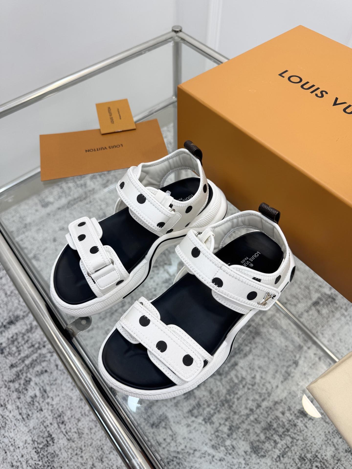 루이비통 LV 아치라이트 벨크로 샌들 (해외배송)