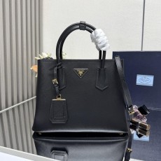 프라다 사피아노 레더 토트백 (해외배송)