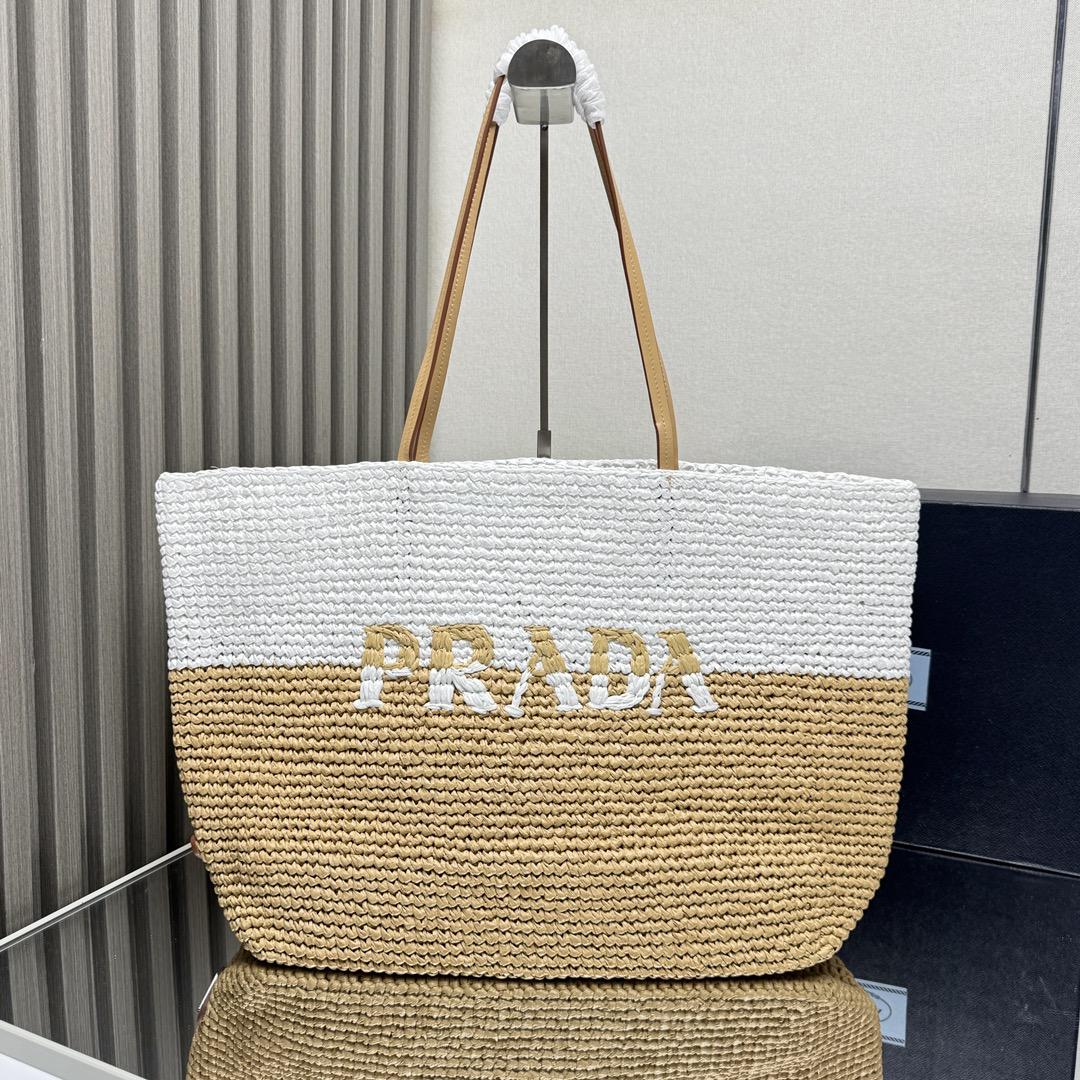프라다 라피아 토트백 (해외배송)
