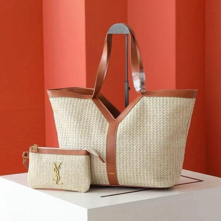 입생로랑 YSL 라탄 토트백 (국내배송)