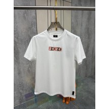 펜디 더블 F 레터링 프린트 반팔 (해외배송)