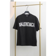 발렌시아가 뉴 테이프 타입 미디엄 핏 반팔 (국내배송)
