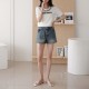 메종마르지엘라 포켓4 스티치 데님 쇼츠 (국내배송)