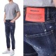 디스퀘어드 25 S/S 오렌지레더 레터링 멀티디스 바이커진 (국내배송)