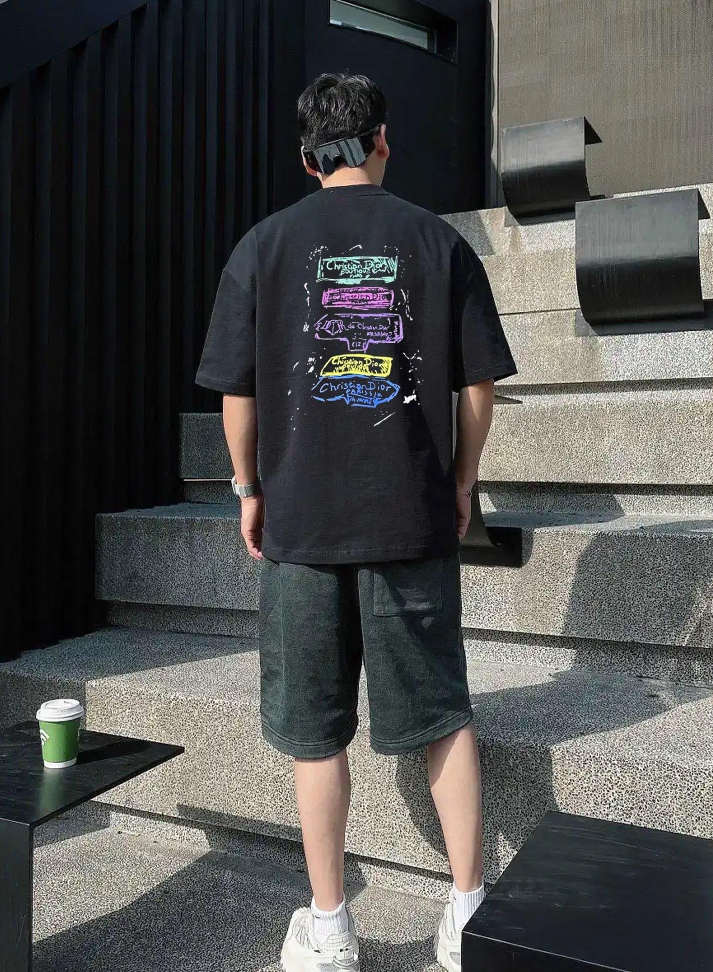 디올 커플 크루넥 반팔 (해외배송)