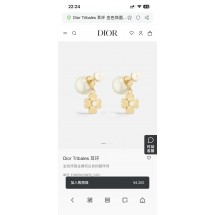 디올 진주 귀걸이 (해외배송)