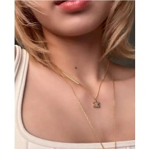 셀린느 셀VV 트리옹프 라인스톤 목걸이 (국내배송)