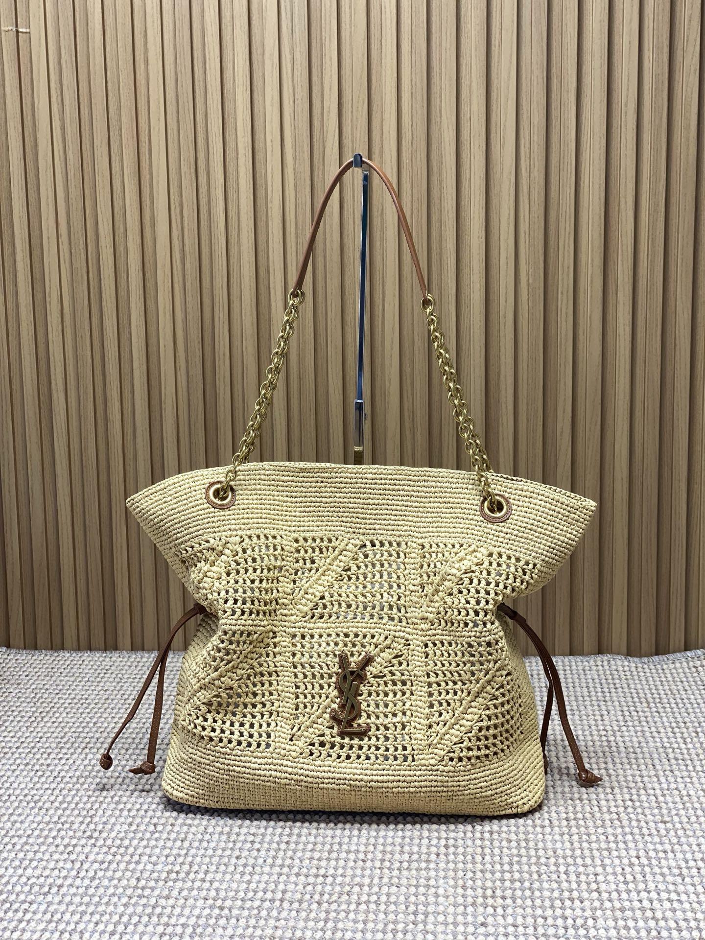 입생로랑 YSL 라피아 쇼퍼백 (해외배송)
