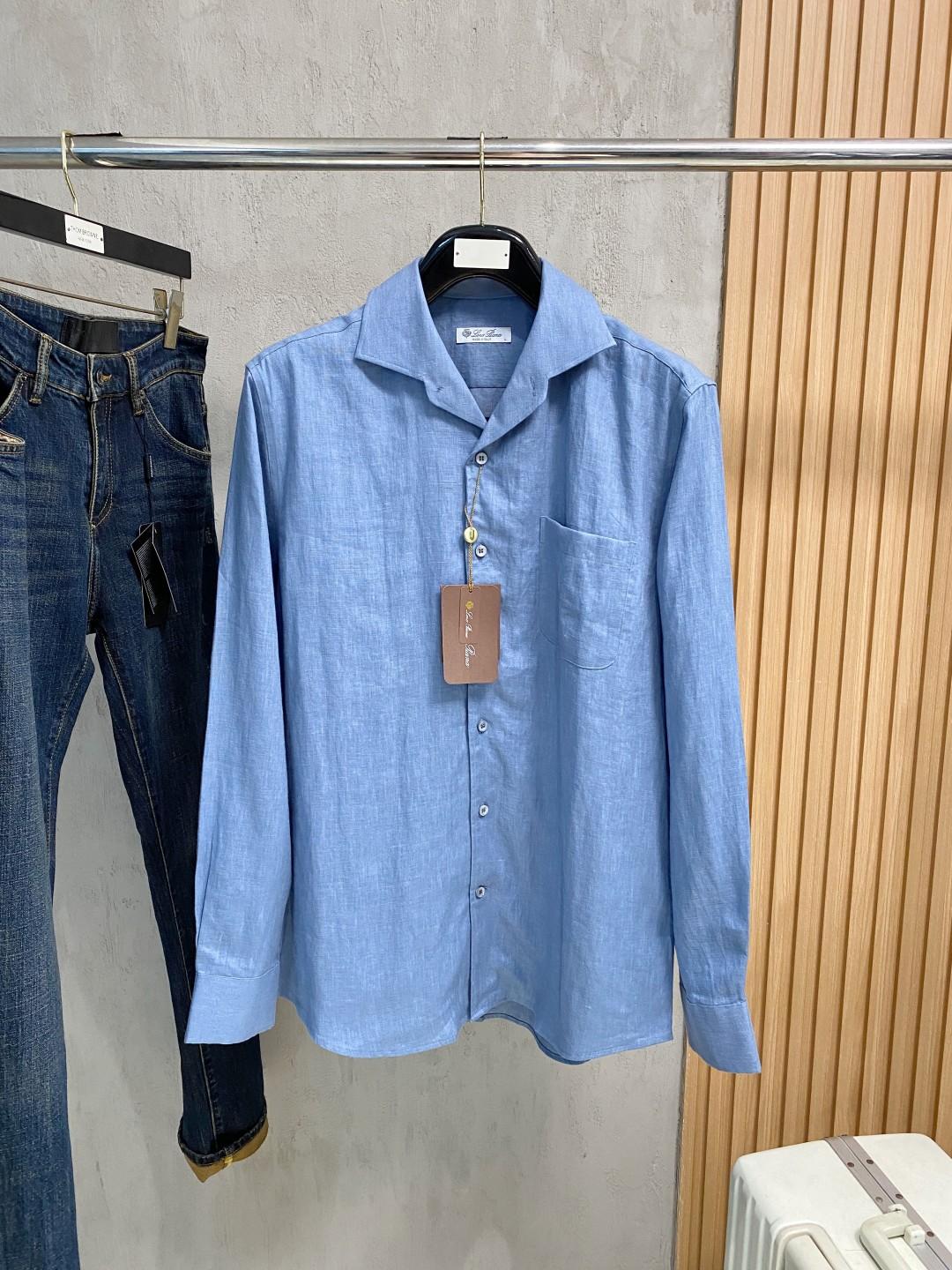 로로피아나 남성용 셔츠 (해외배송)